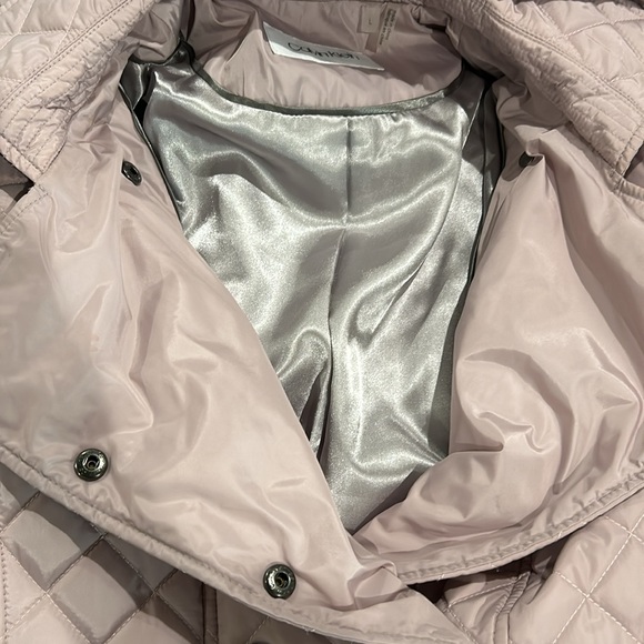 Calvin Klein Quilted Peacoat - Picture 13 of 16